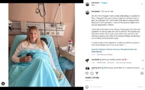 Wintersportlerin Kati Beierl (29) nach Schlaganfall auf einem Auge fast blind: Impfschaden nach 3-facher Impfung?
