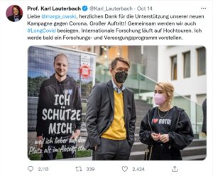 Lauterbachs neue Impfkampagne – mittendrin die Antifa vertreten durch Stokowskis Impfschaden