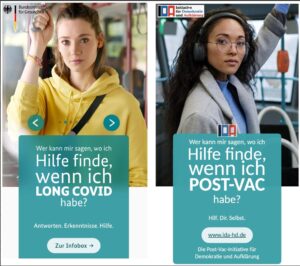 Long-Covid Kampagne wird ergänzt durch Post-Vac Kampagne – 50% der EMA Fälle stammen aus Deutschland