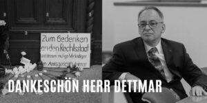 Politisches Urteil: 2 Jahre auf Bewährung, Richter Dettmar kann nun seine Tätigkeit nicht mehr weiter ausführen