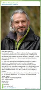 Vergessen: Hausdurchsuchung & Schikane gegen Arzt Rolf Kron – morgen erneut vor Gericht