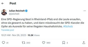 Finanzierung Deutschlands: Scholz zieht Ahrtal-Flut 2021 zur Begründung der Notsituation heran