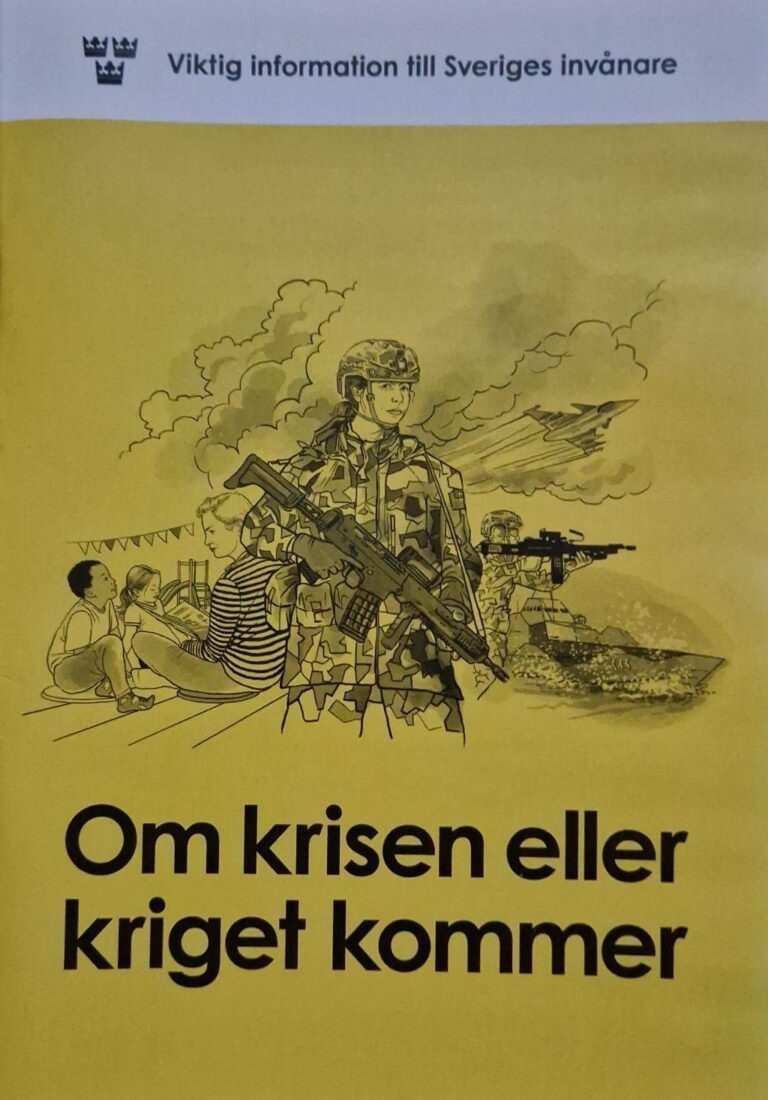 Fakenews – Schweden verteilt neue Broschüre nicht wegen Russland!