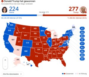 US-Wahl 2024 – Trumps erste Worte zu seinem Sieg!