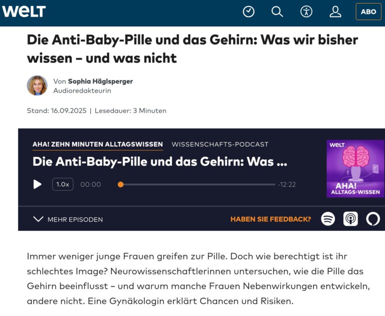 Von 2.116 auf 12.696 Fälle: Wie die Pille das Thromboserisiko verfünffacht